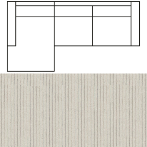 Klädsel till Divansoffa Tyg Pindrive