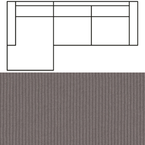 Klädsel till Divansoffa Tyg Pindrive