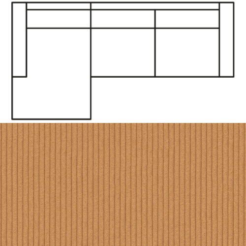 Klädsel till Divansoffa Tyg Pindrive