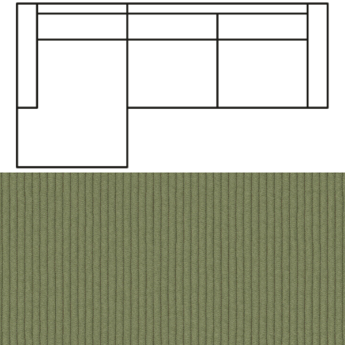 Klädsel till Divansoffa Tyg Pindrive