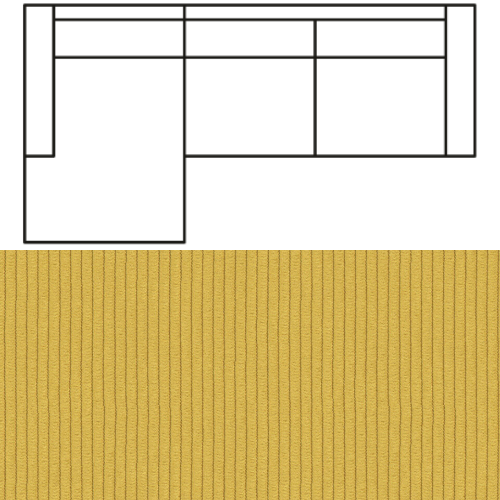 Klädsel till Divansoffa Tyg Pindrive