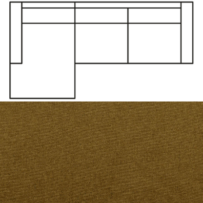 Klädsel till Divansoffa Tyg Vesper