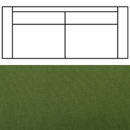 Klädsel till Rak Soffa Tyg Crown Velvet