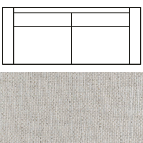 Klädsel till Rak Soffa Tyg Babel