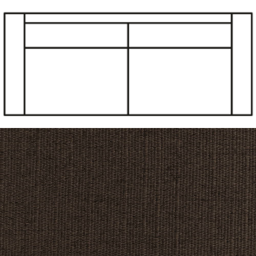 Klädsel till Rak Soffa Tyg Babel