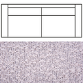 Ascot bouclé