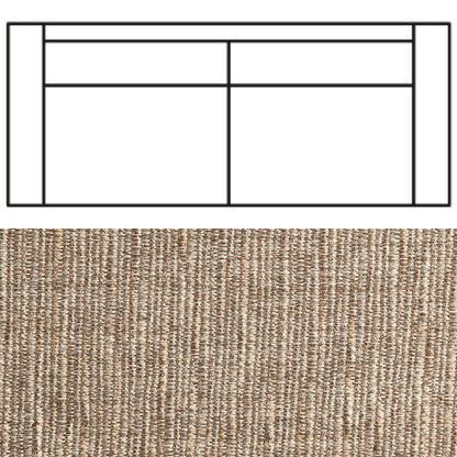 Klädsel till Rak Soffa Tyg Picasso