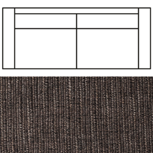 Klädsel till Rak Soffa Tyg Picasso