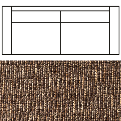 Klädsel till Rak Soffa Tyg Picasso