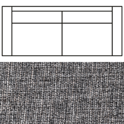 Klädsel till Rak Soffa Tyg Picasso