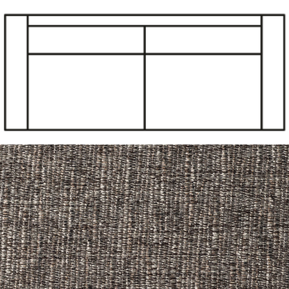 Klädsel till Rak Soffa Tyg Picasso